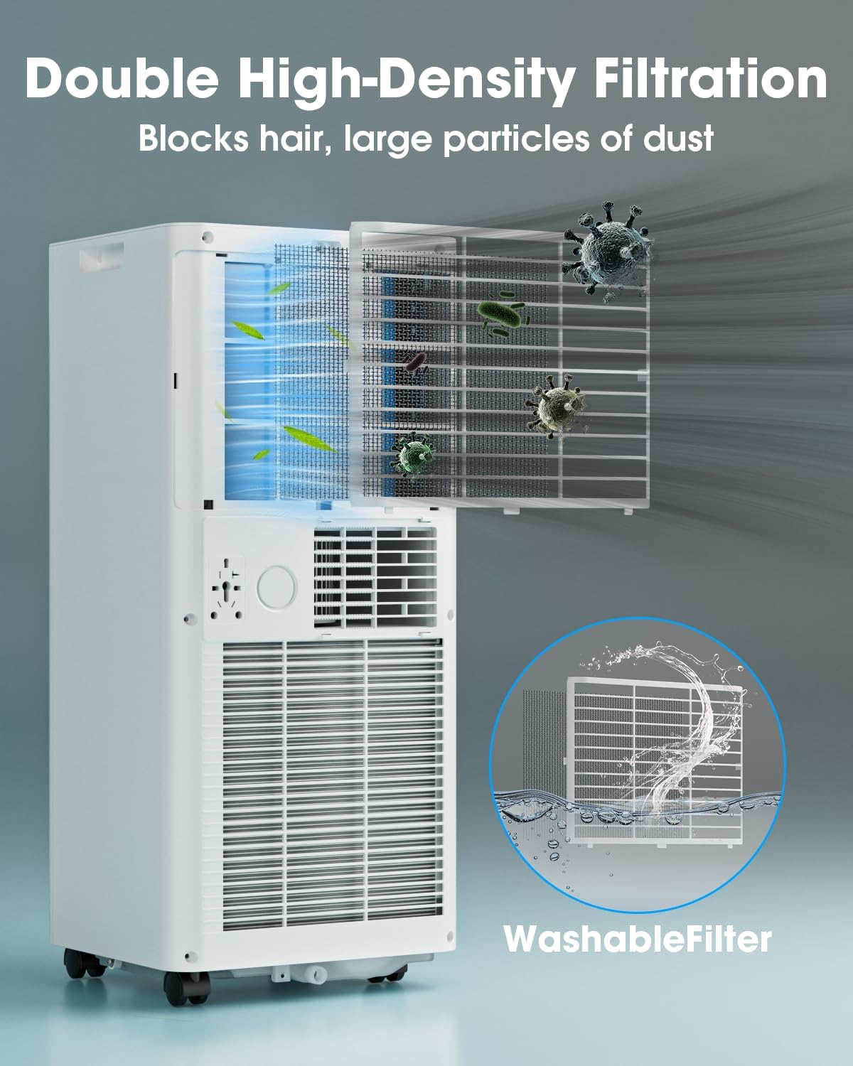 Lovewind Portable AC washable filter