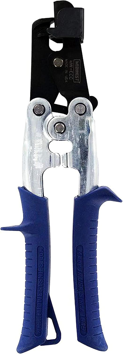 MIDWEST Gutter End Cap Crimper - End-Cap to Gutter Tempered Steel Crimper, Made in the USA - MW-ECC