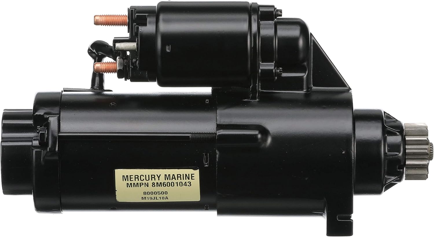 Quicksilver 892339T01 Starter Motor Assembly for Mercury and Mariner 2-Cycle, 4-Stroke, EFI, DFI and Verado Outboards