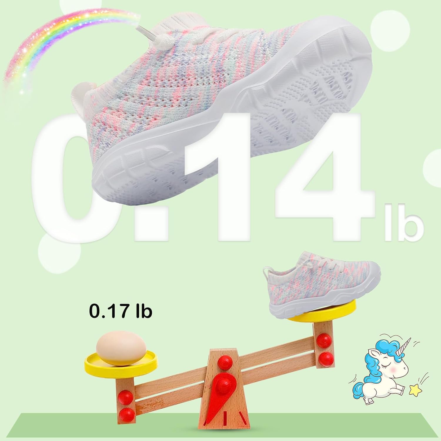 JIASUQI Toddler Shoes for Boys Girls Slip on Sneakers Wide Toe Walking Shoes Toddler Sock Shoes - Image 6