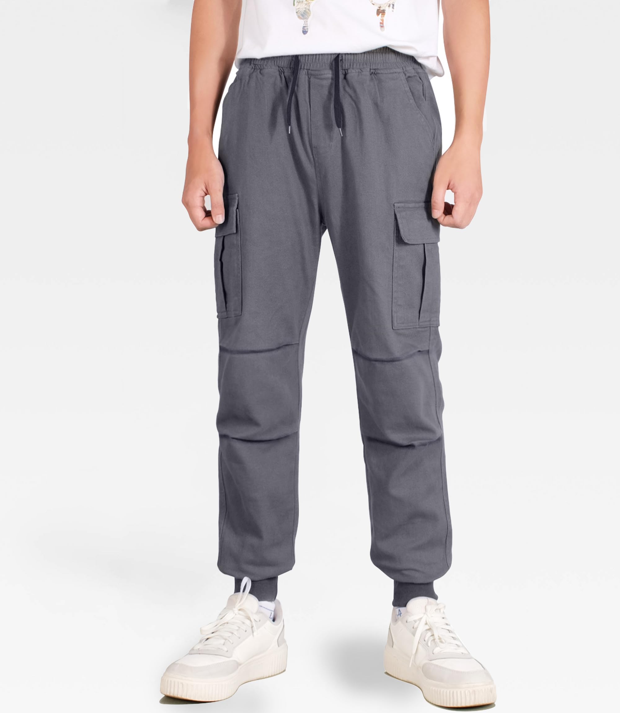 Pantaloni Cargo Jogging da Bambino con Tasconi