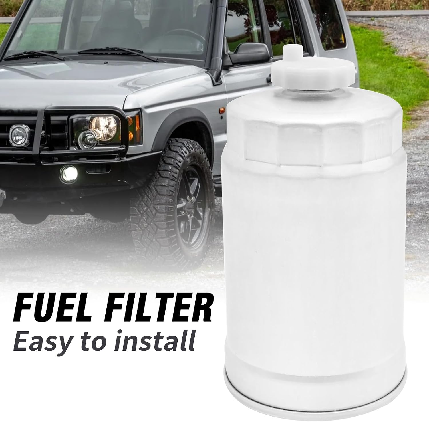1PC ESR4686 Diesel Fuel Filter, Replacement for Discovery 2 L318 2.5 TD5 1998 1999 2000 2001 2002 2003 2004