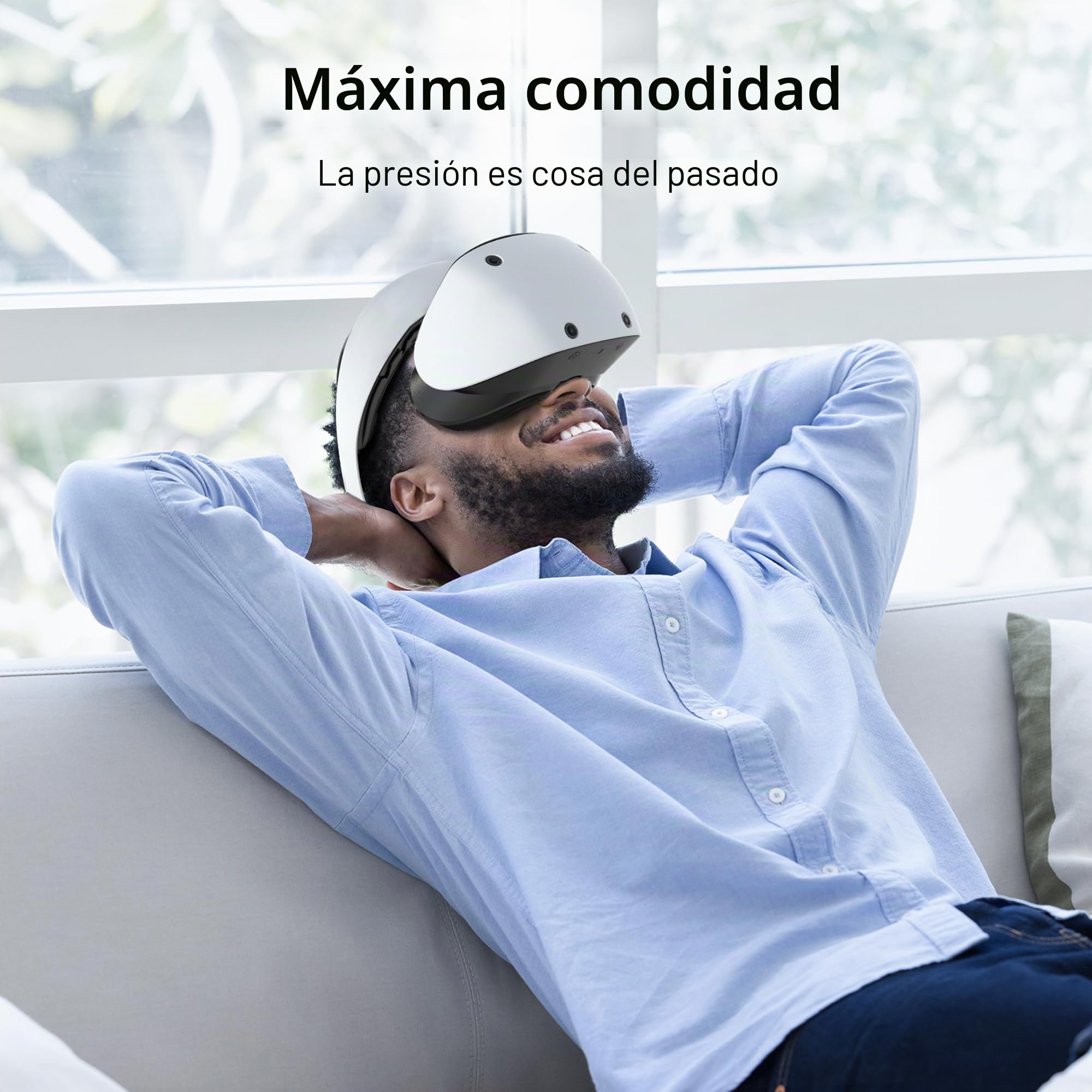 AMVR CM1 - Kit cómodo compatible con accesorios PS VR 2, suave y cómodo, equilibrio de peso, transpirable