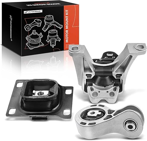 A-Premium Kit de montaje de transmisión de montaje de motor y soporte de torque compatible con Ford Focus 2008 2009 2010 2011, transmisión