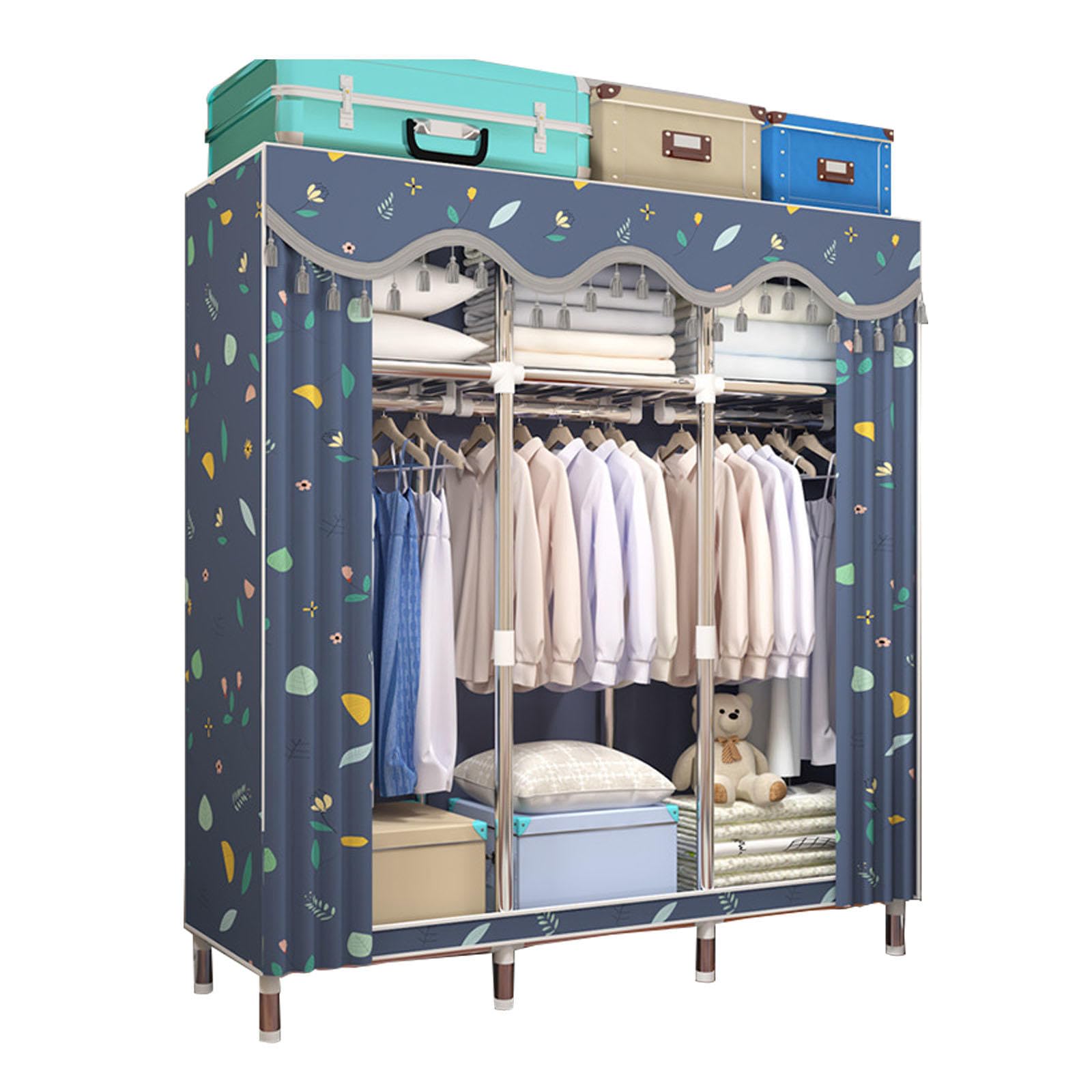 Armario de tela para dormitorio ideal como vestidor auxiliar en casa