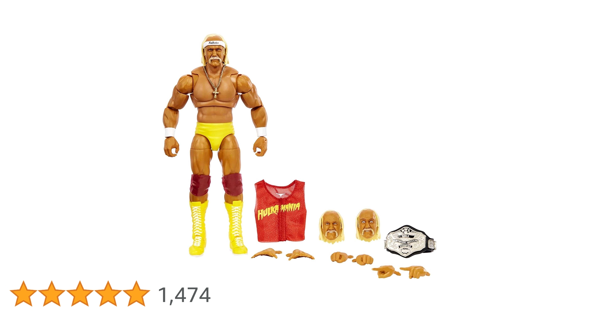 新品未開封　WWE ロイヤルランブル ハルク ホーガン アクションフィギュア Amazon.co.jp: WWE 2025 ロイヤルランブル エリート ハルク
