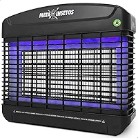 Mata Mosquitos Elétrico Premium Casa Attract 2000V Grade Intercalada Mata Até Maruim Armadilha Insetos Feito no Brasil