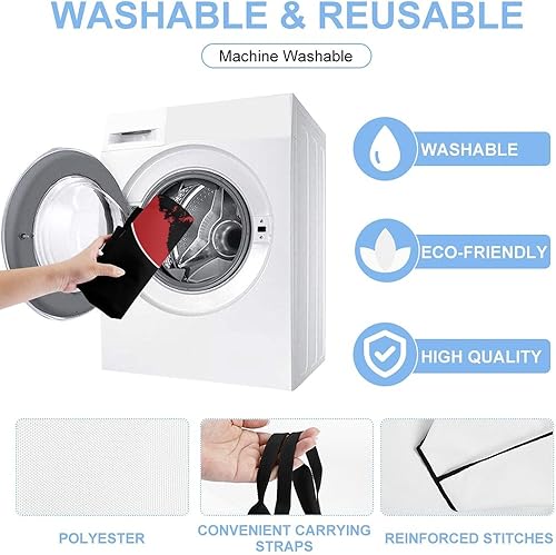 Miniatura 5 de Bolsa de compras de árbol bonsái, bolsa de mano reutilizable, bolsa de hombro para trabajo, playa, viajes, compradores