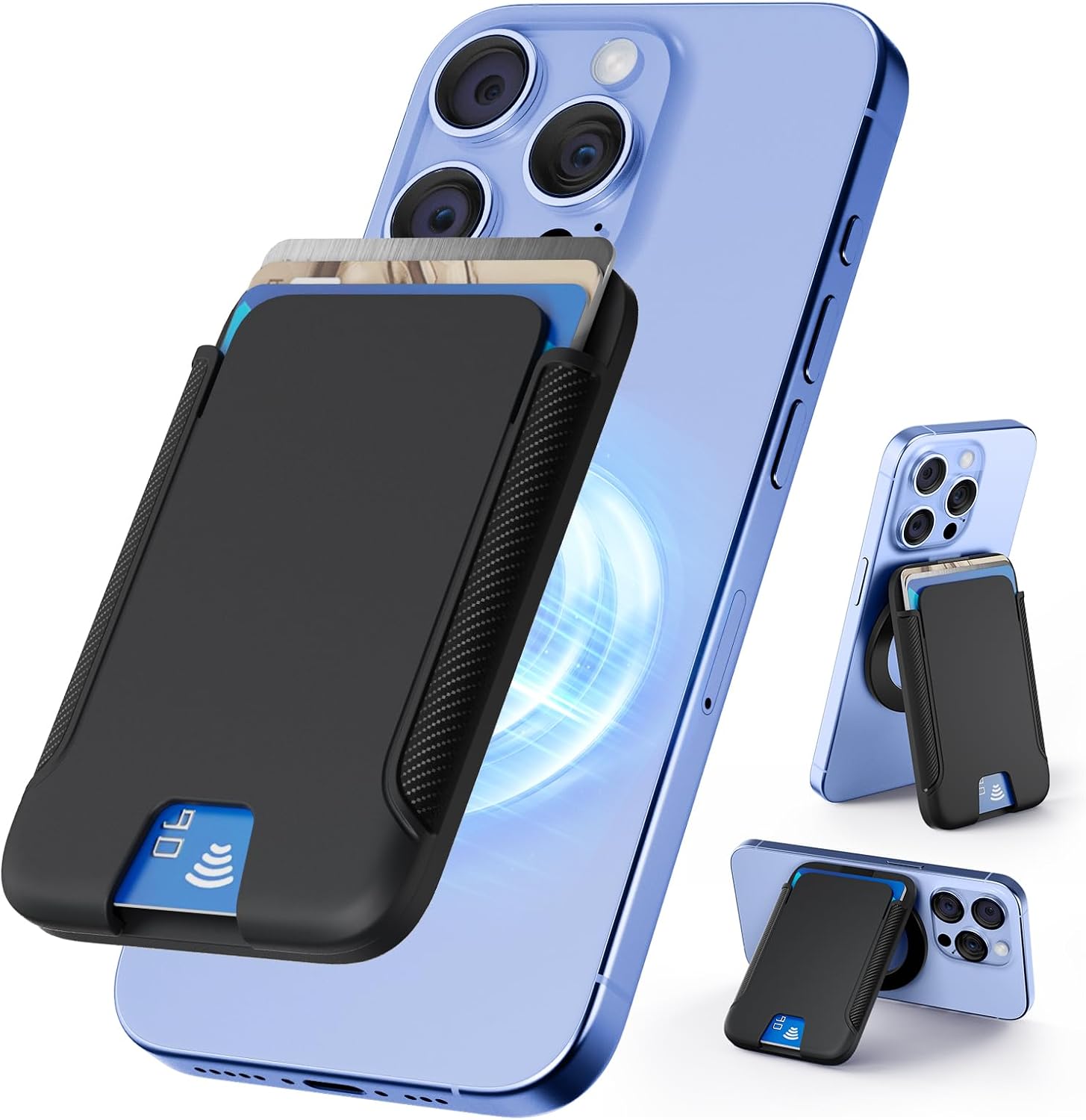 Senose Magnetic Phone Wallet, Compatible for Magsafe Wallet