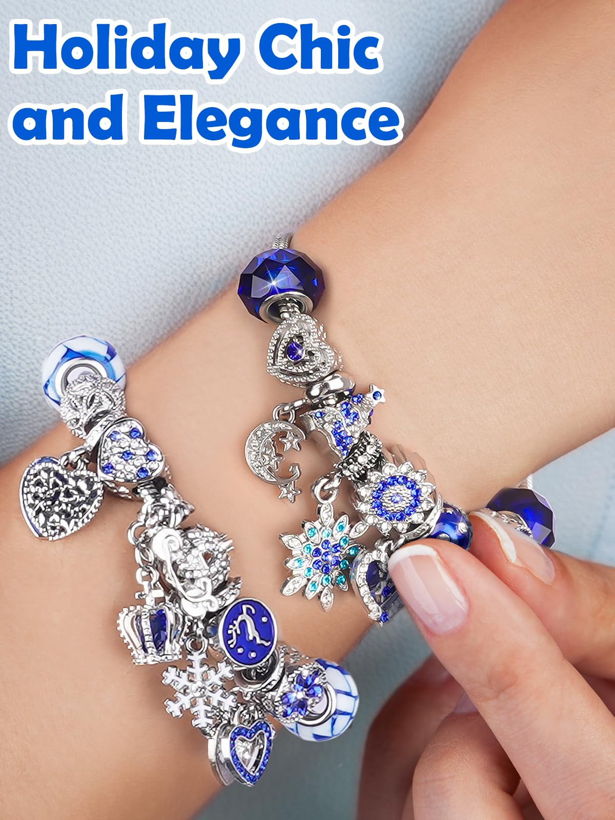 Calendario de Adviento Kinder Joyas 2025: Calendario Adviento Mujer con Pulseras y Bisutería