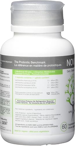 Miniatura 3 de Nova Probiotics Vegan Hombre 12Mil Millones 60Vcaps