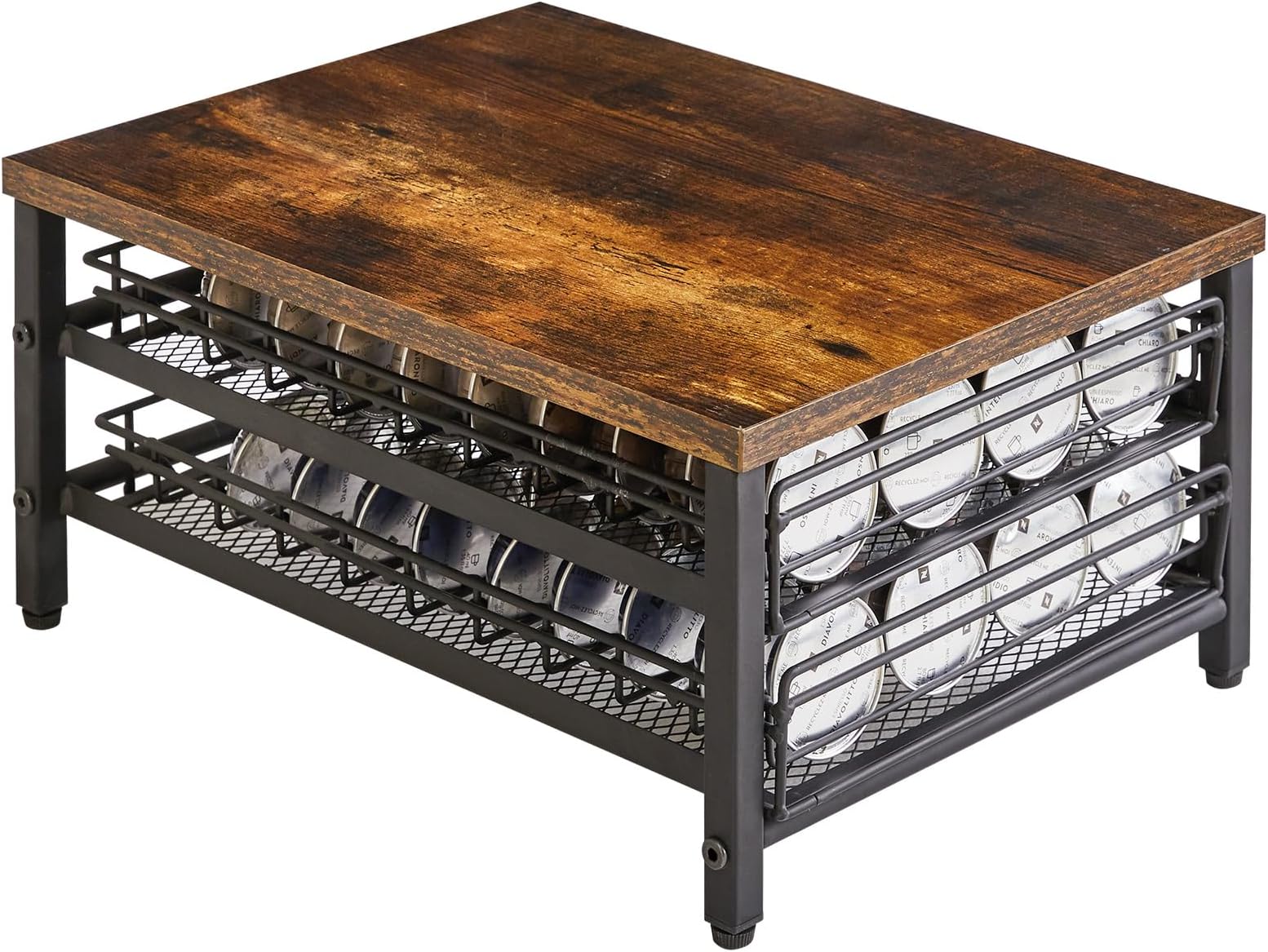 Porte-dosettes de café, Panier de Rangement créatif en Fer pour
