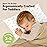 Toddler Pillow with Pillowcase - 10x18 My Little Dreamy Kids Travel Bed Pillows for Sleeping, Organic Cotton Small Pillowcase, Soft & Breathable, Machine Washable, Toddlers 2-5 Years Old (Nibbles)
