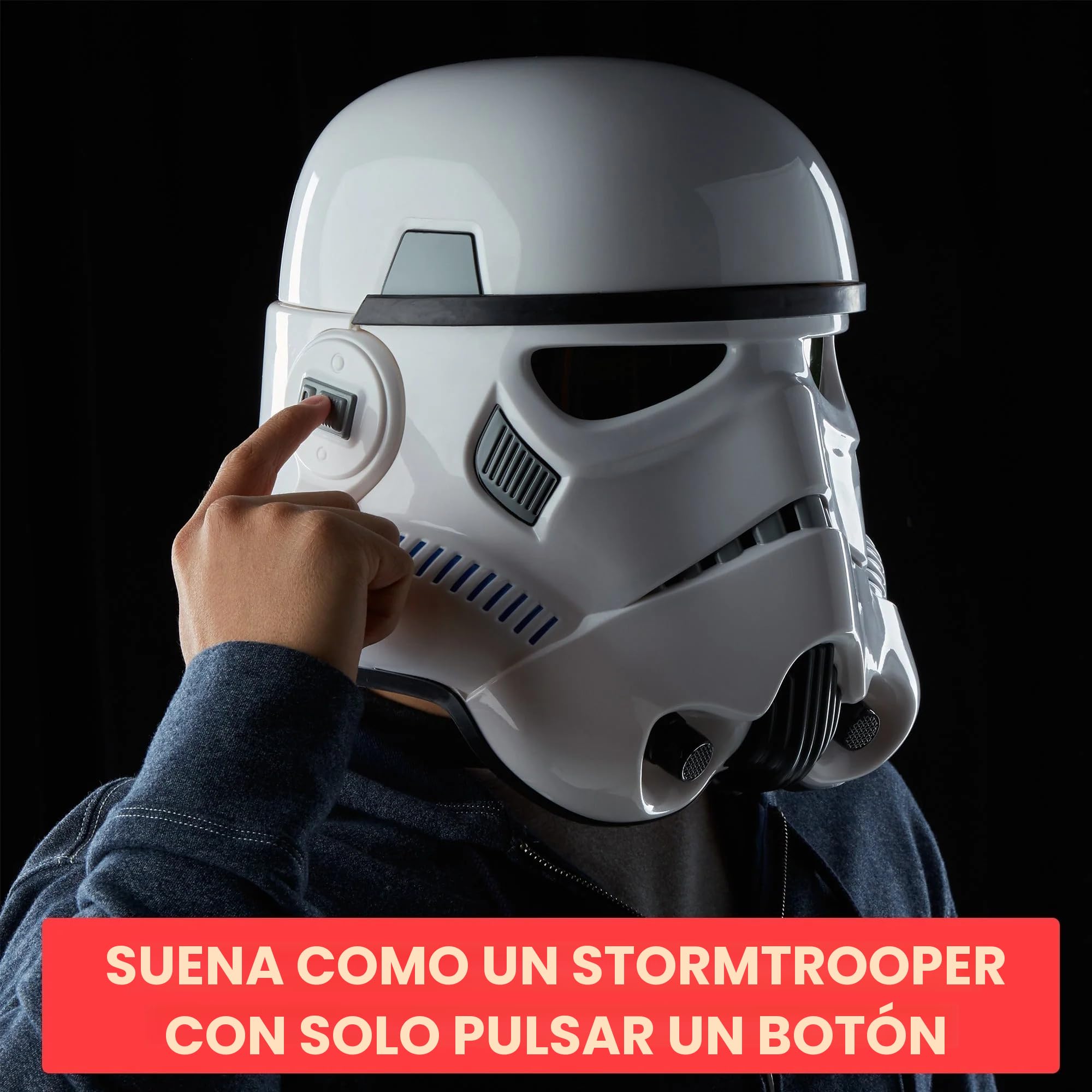 Star Wars The Black Series Rogue One Imperial Stormtrooper Voice Changing Electronic Headset B7907