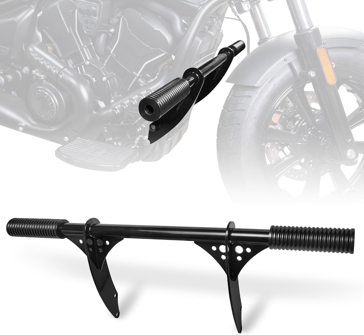 One-Piece Rider Front Highway Crash Bars | Engine Guard for Indian 2025 Scout Bobber/Classic/Sport Scout (Sixty, Limited, Limited+Tech)/Super Scout - Easy Installation