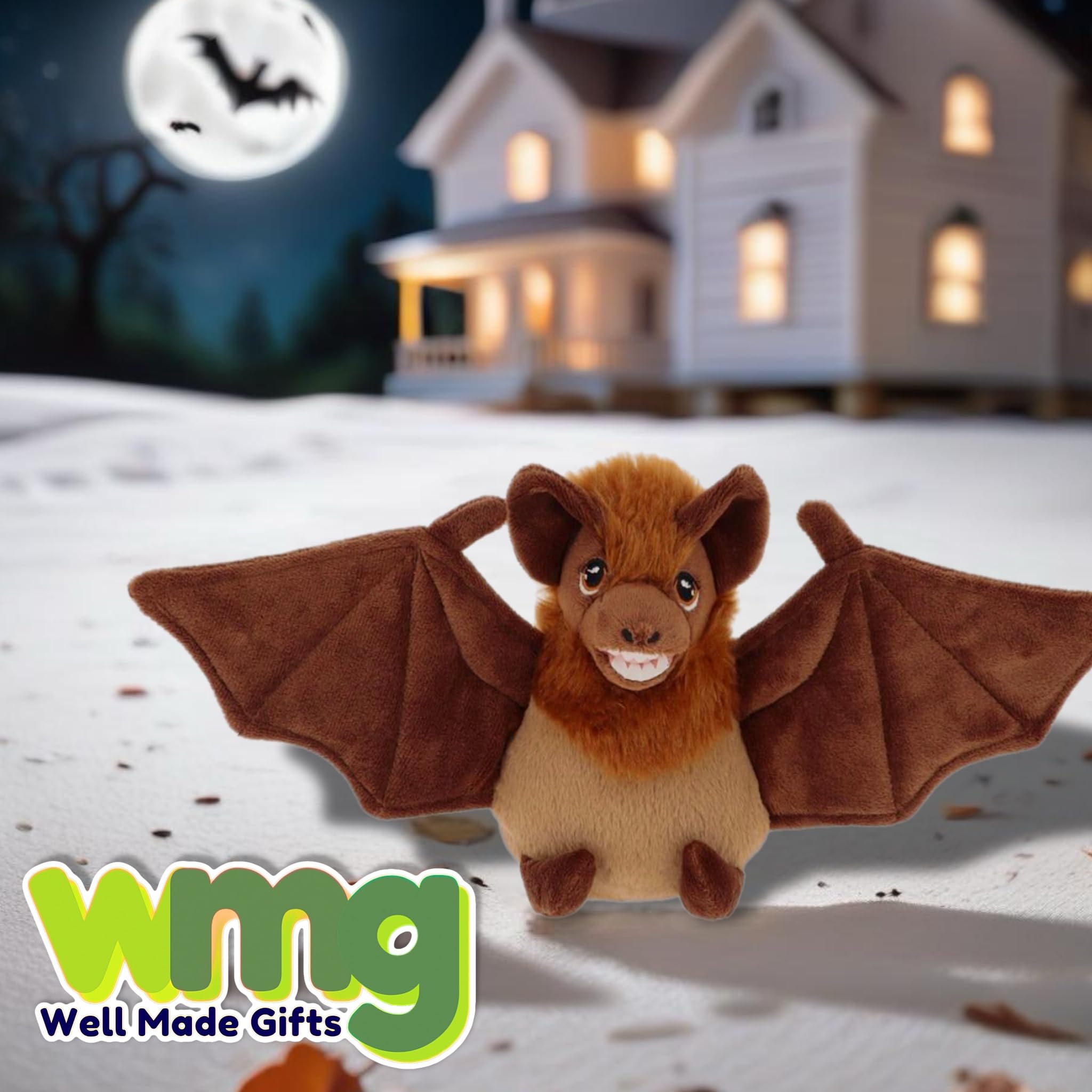 Peluches Halloween Recyclées – Chauve-souris, Citrouille, Chat Sorcier – 15 Cm – Douces Et écologiques