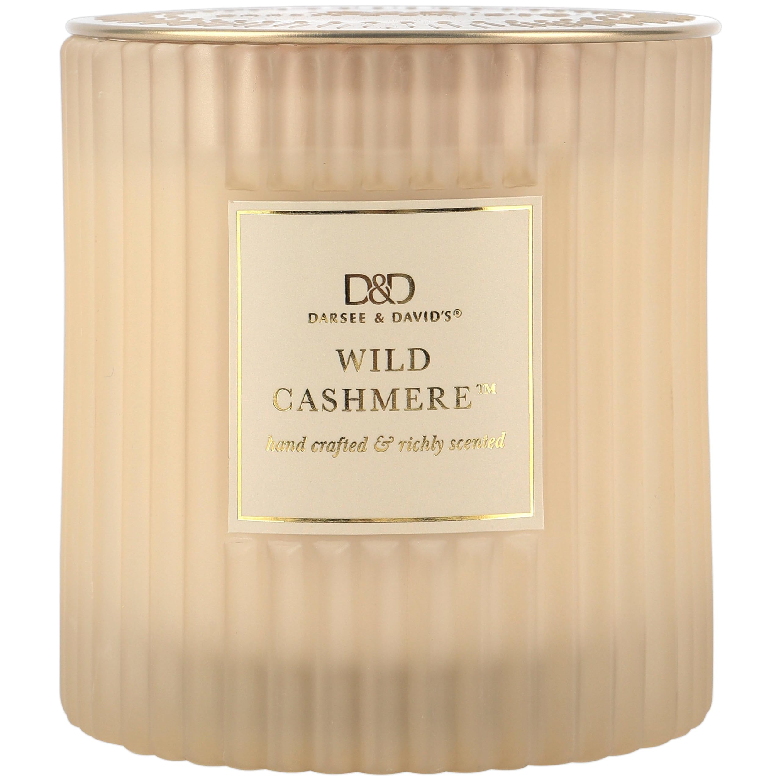 Amazon.com: Darsee & David's, Wild Cashmere Ribbed Candle, 10