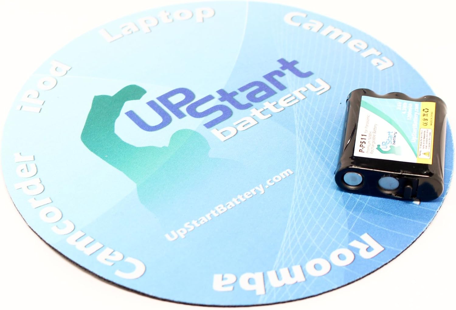 2 Pack - P-P511 Battery (1200mah 3.6v NiMH) Replacement for Panasonic Cordless Phone Compatible with Panasonic KXTG2700S Panasonic KX-TG5100 Panasonic KX-TG5100M Panasonic HHR-P402 : Electronics