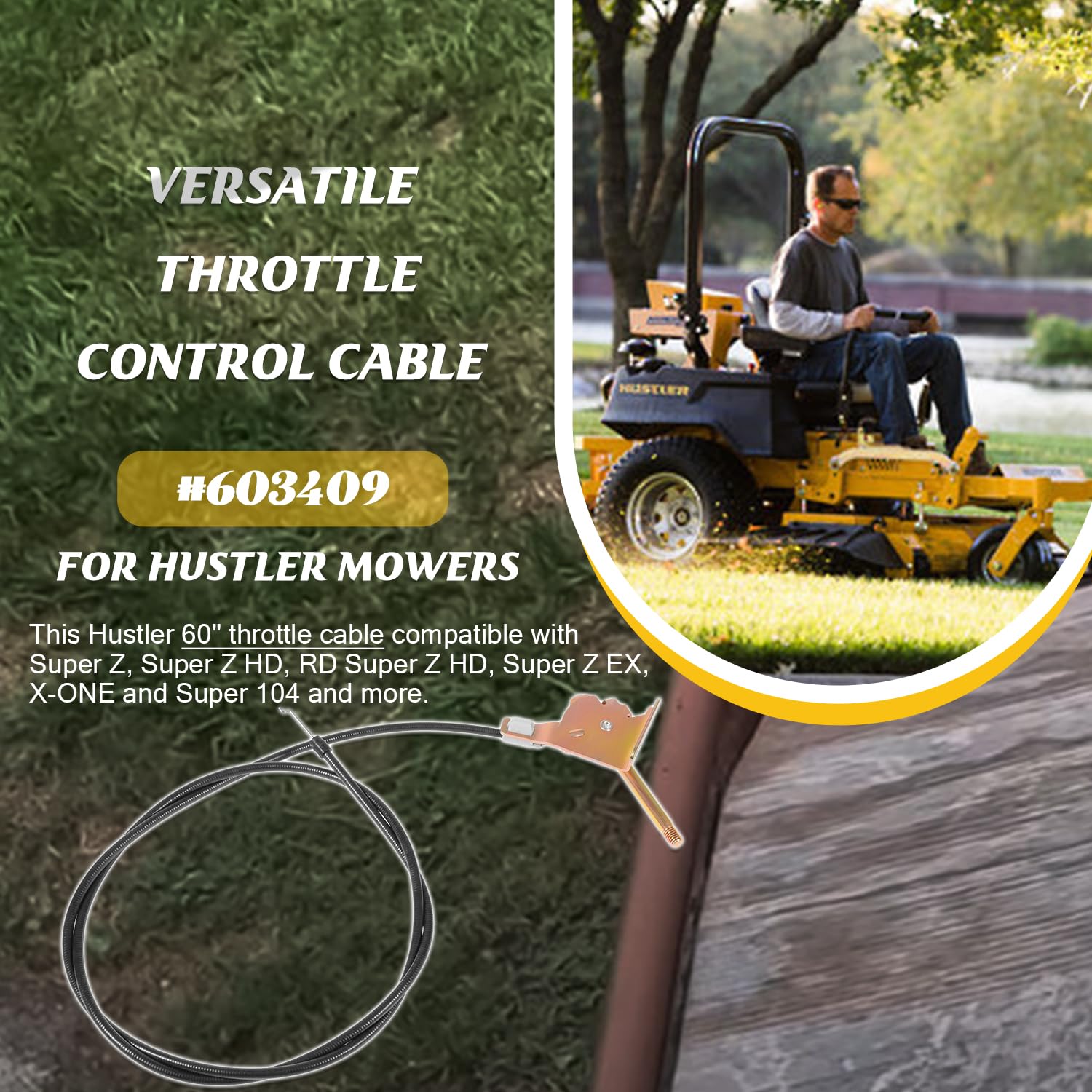 うぉる Amazon.com: Zymurgoes 603409 Throttle Control Cable 60” Fits