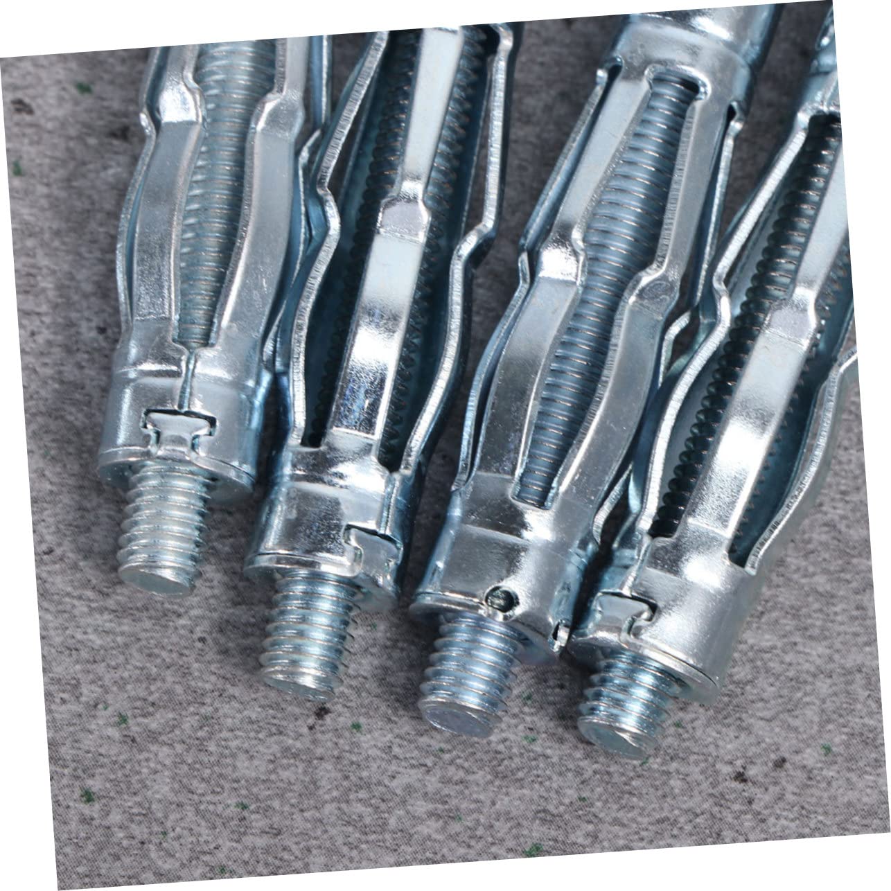 19 Stück Teiliges Metall Hohlwandanker setzwerkzeug für Gipskartonplatten Robustes Dübel installationsset mit Schrauben Geeignet für Schwere Lasten und Präzise Befestigung in