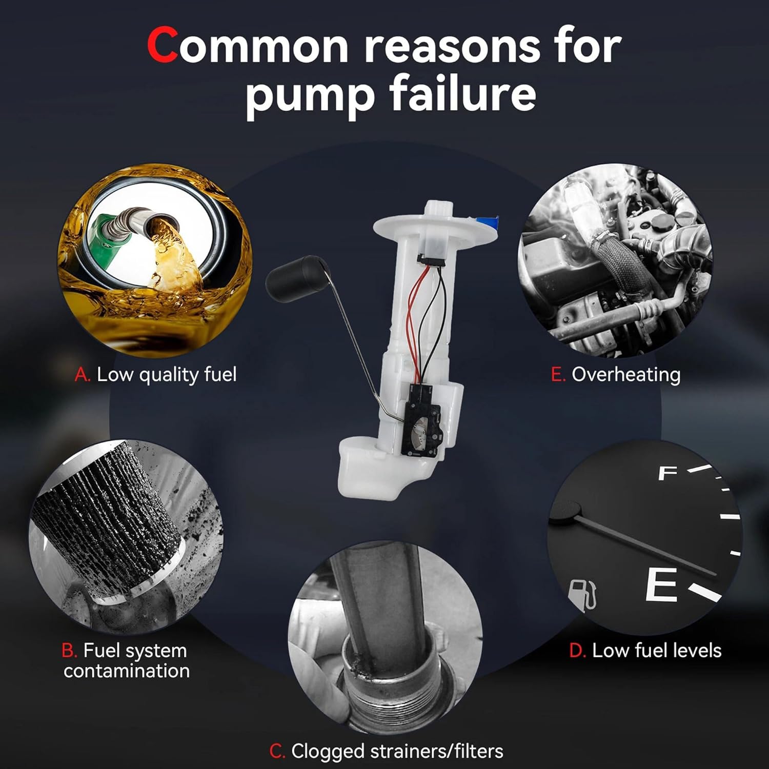 Fuel Pump Assembly for Kawasaki Jet Ski SX-R 2017-2025 Replaces OE# 49040-0757 - Image 4