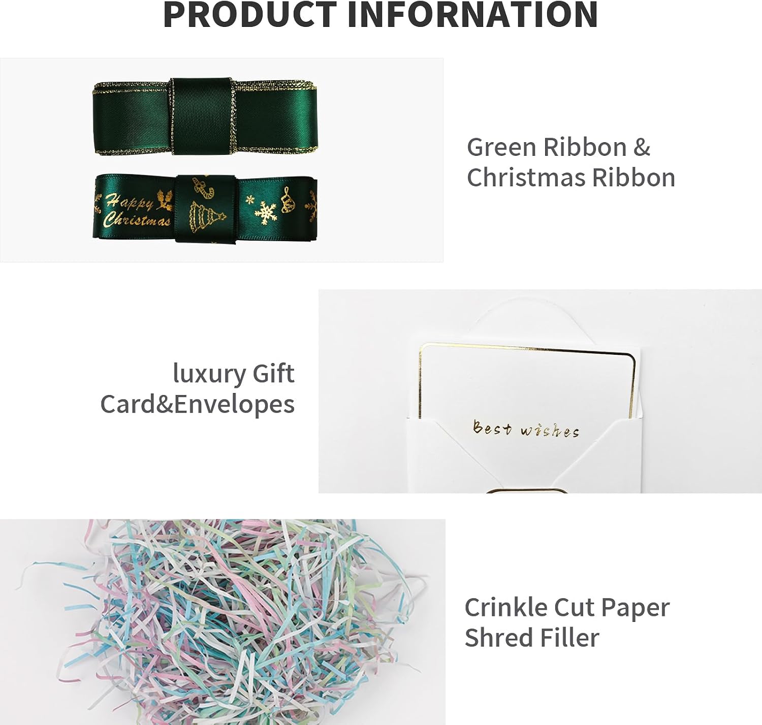 YINUOYOUJIA Large Green Gift Box with Lid 16.5x13x5.5 inches image 3