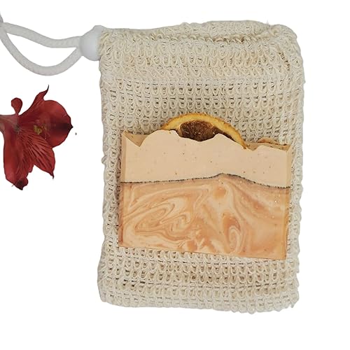 Miniatura 4 de Jabón de barra de naranja con púas hecho a mano todo natural para hombres y mujeres Jabón hidratante para pieles secas y sensibles