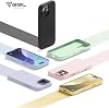 Babilden iPhone Kılıf İnce Sıvı Silikon 3 Katmanlı Tam Kaplamalı Yumuşak Jel Kauçuk Kılıf Kapak, Açık Pembe (iPhone 16 17)