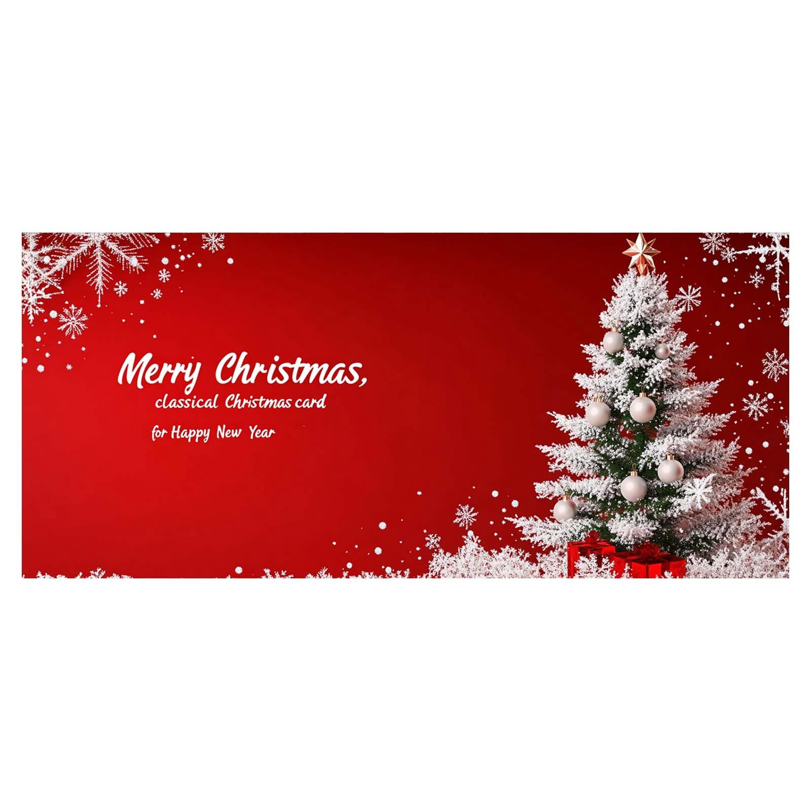 Pancartas de fiesta de Navidad para puerta de garaje, gran cubierta de puerta colgante, decoración de fondo de pared de garaje de Navidad, decoración de vacaciones al aire libre