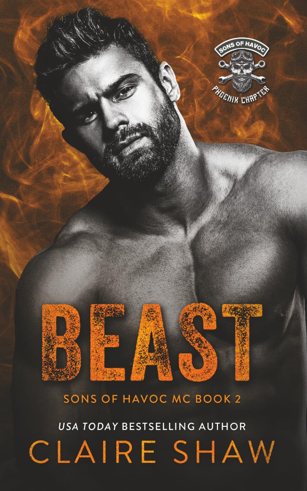 Beast: A Dark Motorcycle Club Romance (Sons Of Havoc MC: Phoenix Chapter Book 2)