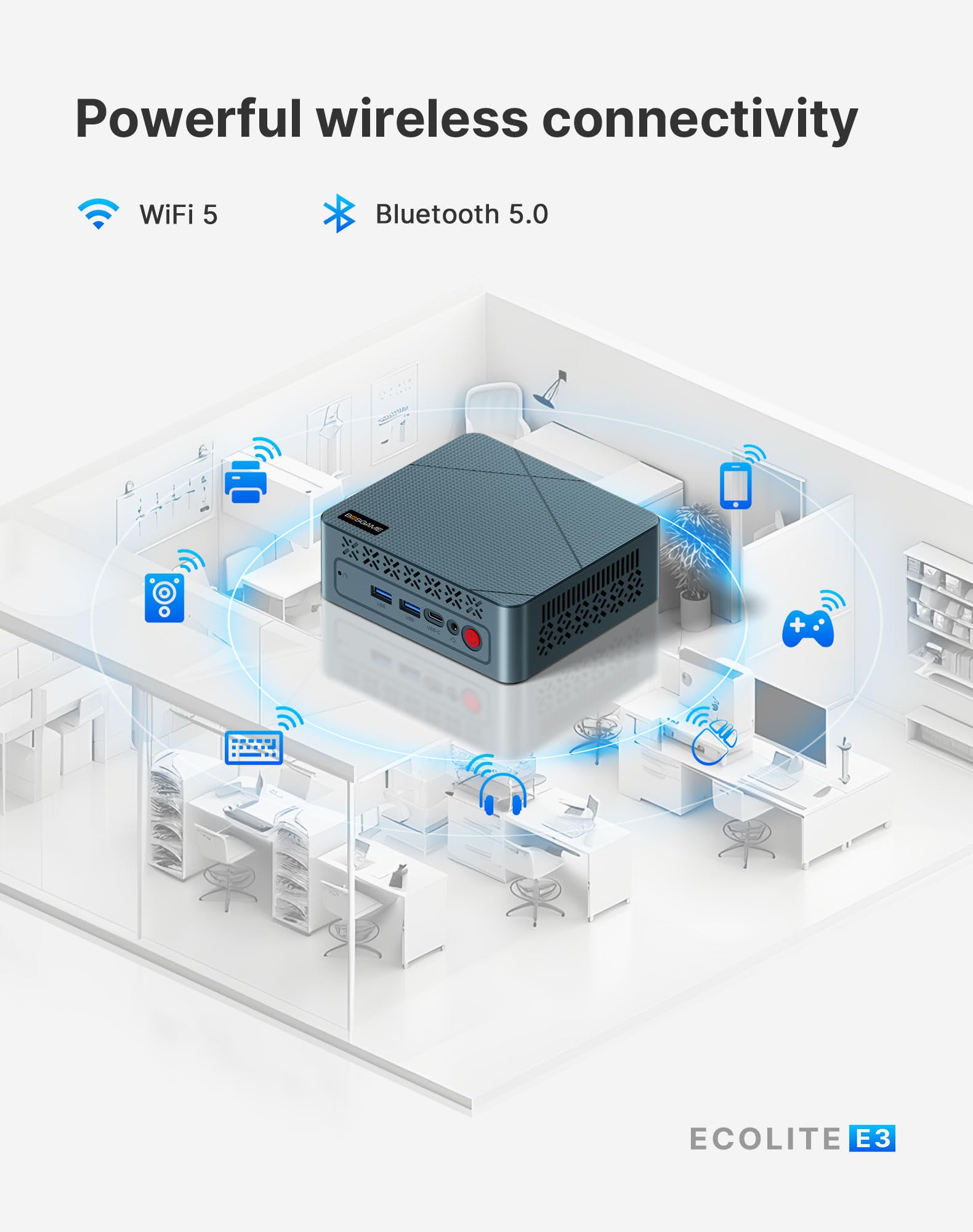 Amazon.com: BOSGAME Mini PC N95, Intel 12th Mini Computers| 16GB