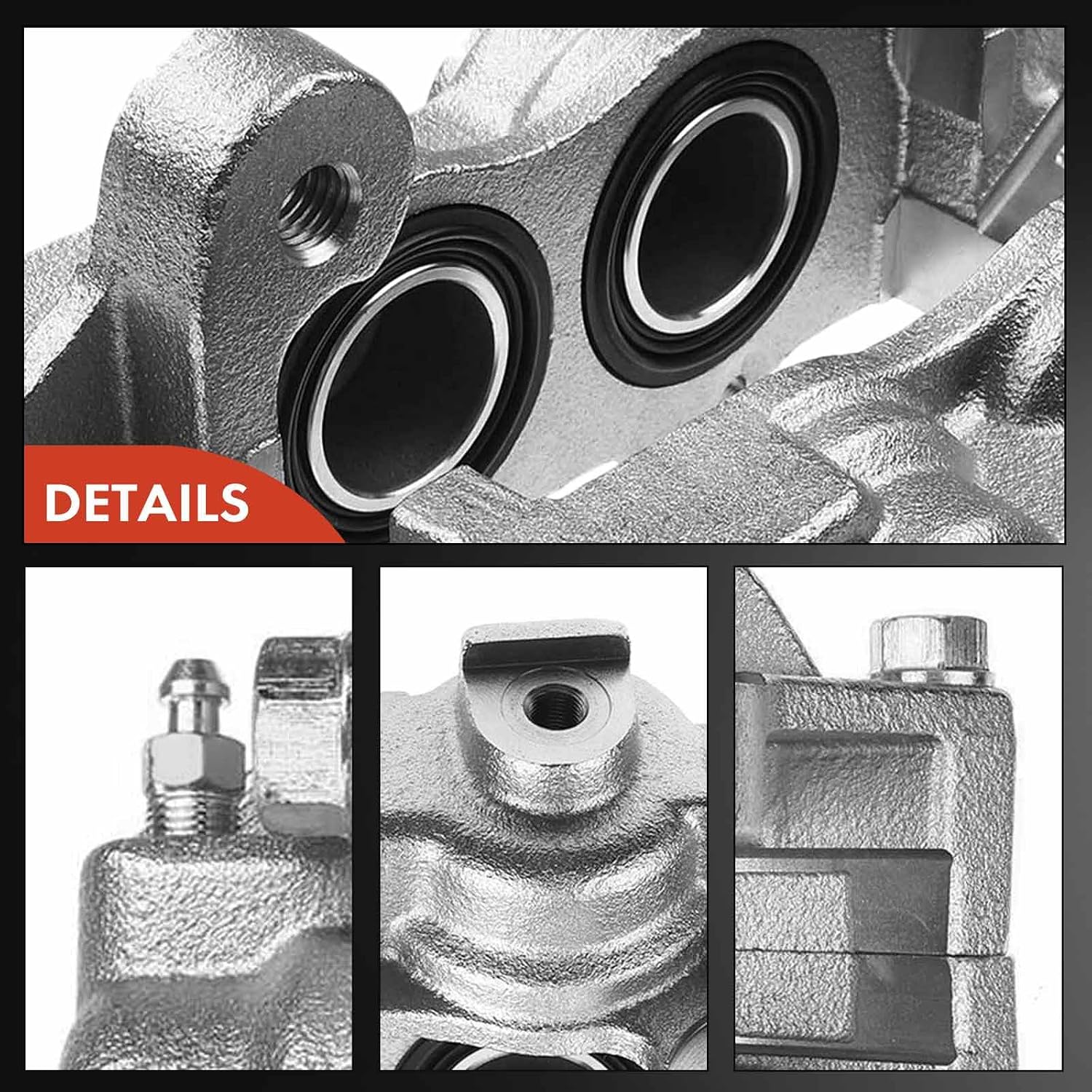 A-Premium Disc Brake Caliper Assembly Compatible with Select Chevy and GMC Models - Colorado, Canyon, 2015 2016 2017 2018 2019 2020 - Front Right Passenger Side