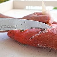 Vista 8 de Dexter Outdoors Dextreme Cuchillo flexible de filete de 8 pulgadas de doble filo Incluye funda