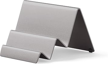 Lexon CITY CARD STAND Aluminum Gun Metal