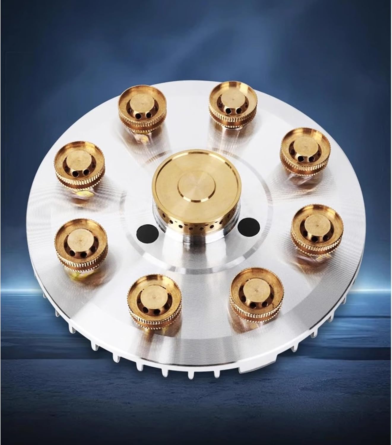 Nine Chamber Flame Distributor Stove Plate Fierce Stove Part For Home Kitchens Outdoor Culinary Adventures Nine Chamber Burners
