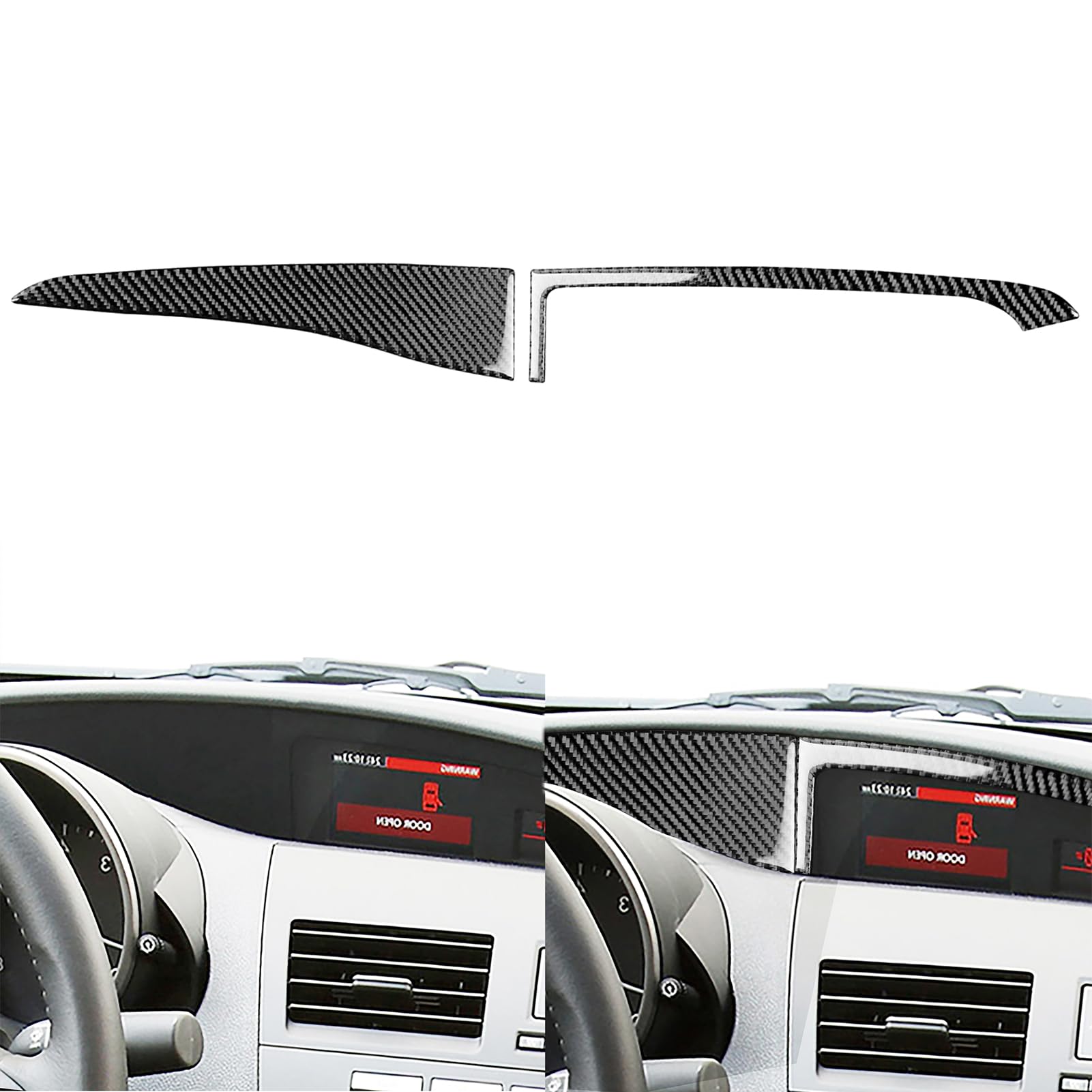 NVCNX Real Premium Carbon Fiber Compatible with Mazda 3 Mazdaspeed 3 2010 2011 2012 2013 i s Sport/Touring/Grand Touring Sedan Hatchback Accessories