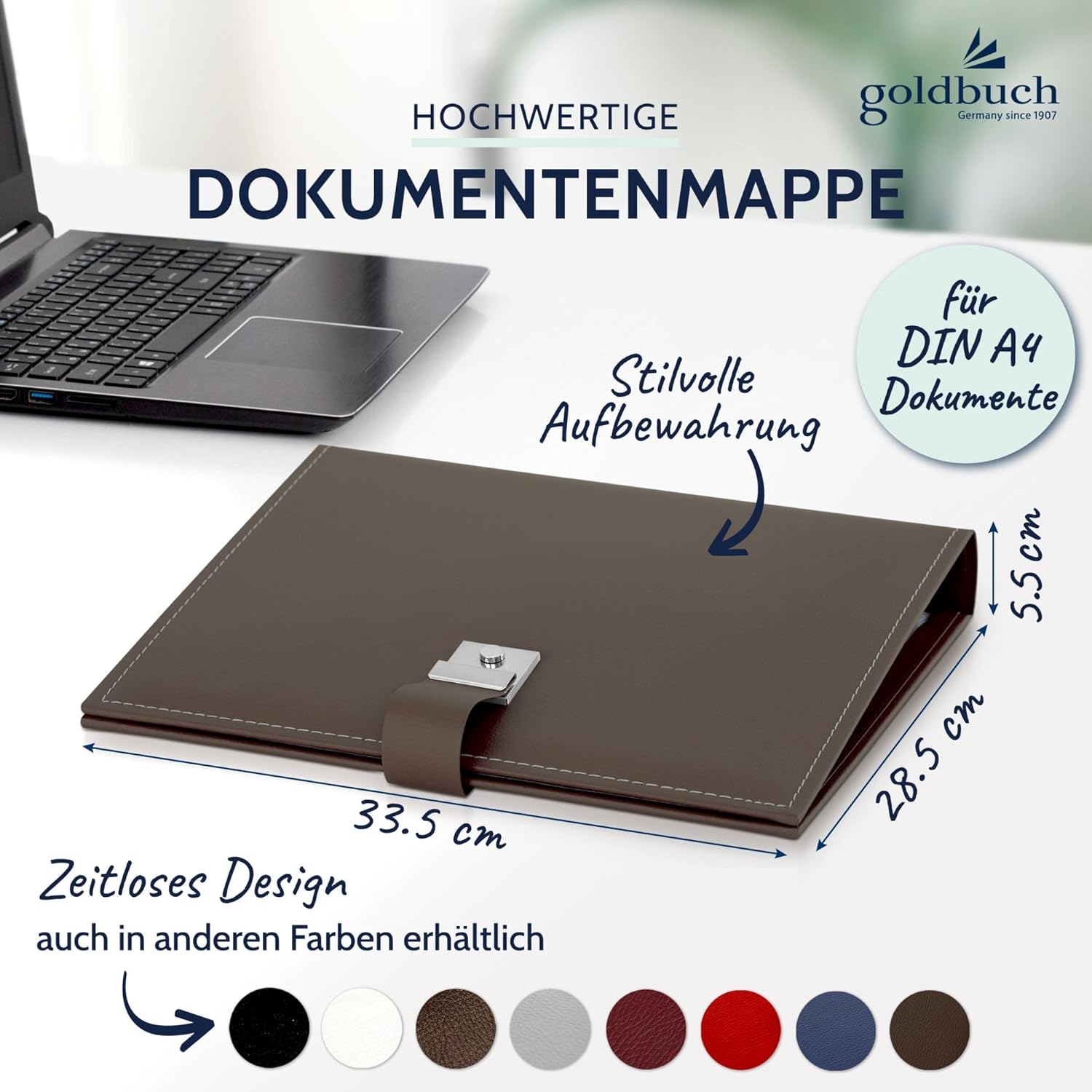 Goldbuch Cezanne, Black/Brown