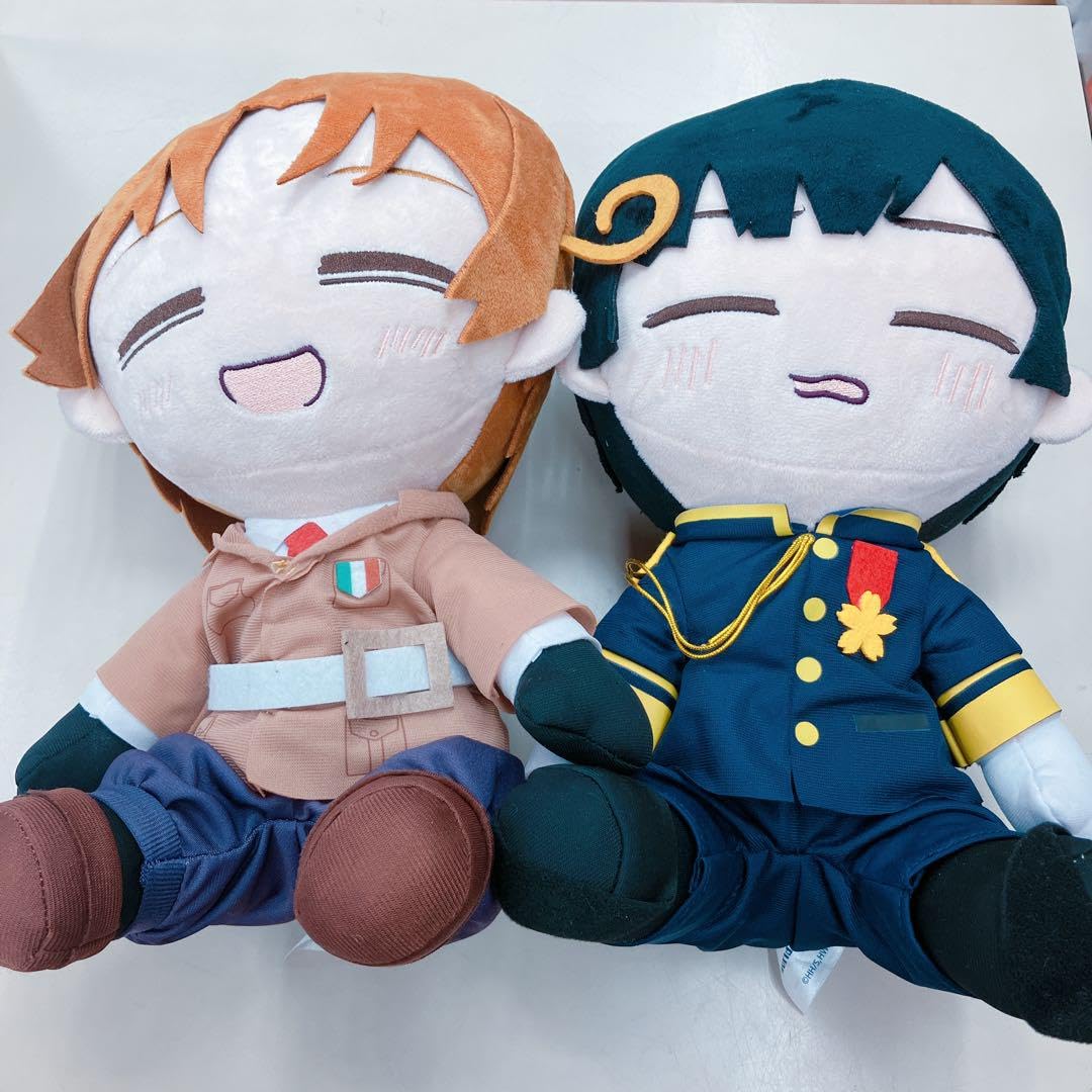 Amazon.co.jp: ヘタリア 日本 イタリア BIGぬいぐるみ 2点セット : ホビー