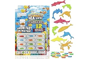 Grow Capsules for Kids Rainbow Sea Life Animals