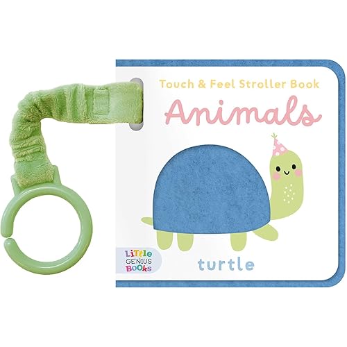 Touch & Feel Stroller Book - Animals