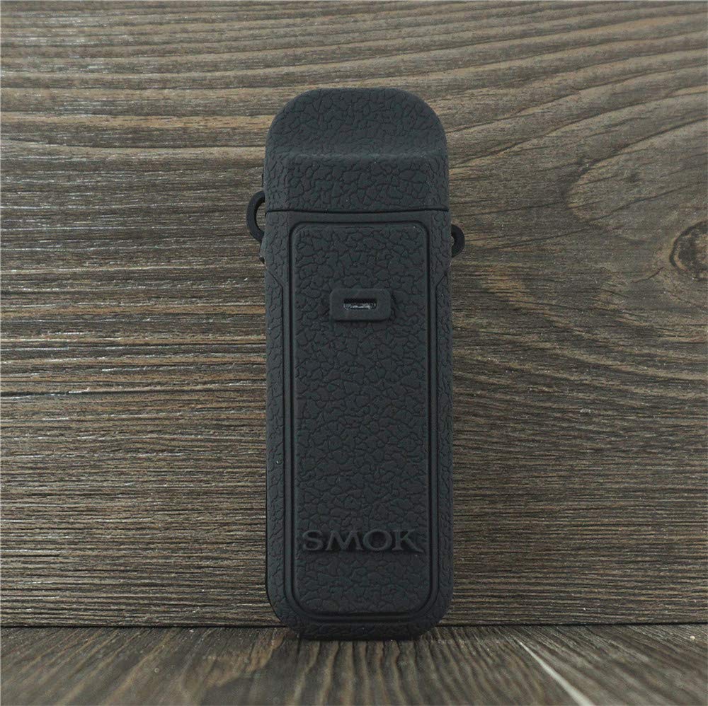 ORIN Smok Nord X Protective Case, Texture Silicone Case for Smok Nord X 60W AntiSlip Cover Shield Sleeve Wrap Decal Skin(Black)