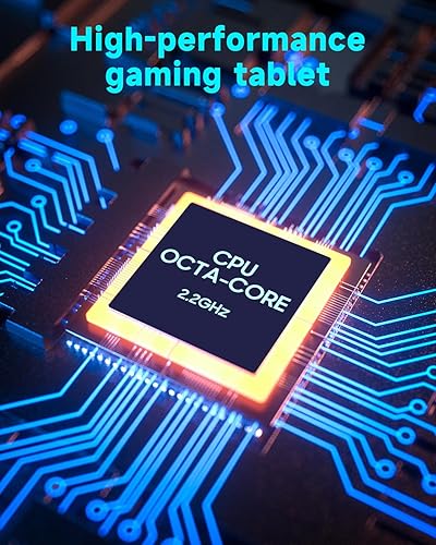 Miniatura 7 de YQSAVIOR Tablet MTK8768 Octa-CORE 10.1 pulgadas RAM 10 GB (4 GB+6 GB expandir) +64 GB ROM+1 TB PC de computadora expandible con fundatecladomouse,