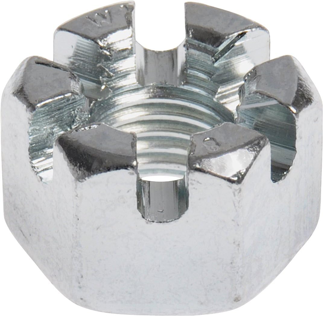 The Hillman Group 44063 M10-1.50 Metric Castle Nut, 12-Pack