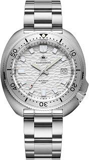 ADDIESDIVE Automatic Watch Diver 200 M Mens Watch Luminescent Mechanical NH35A Analog Stainless Steel