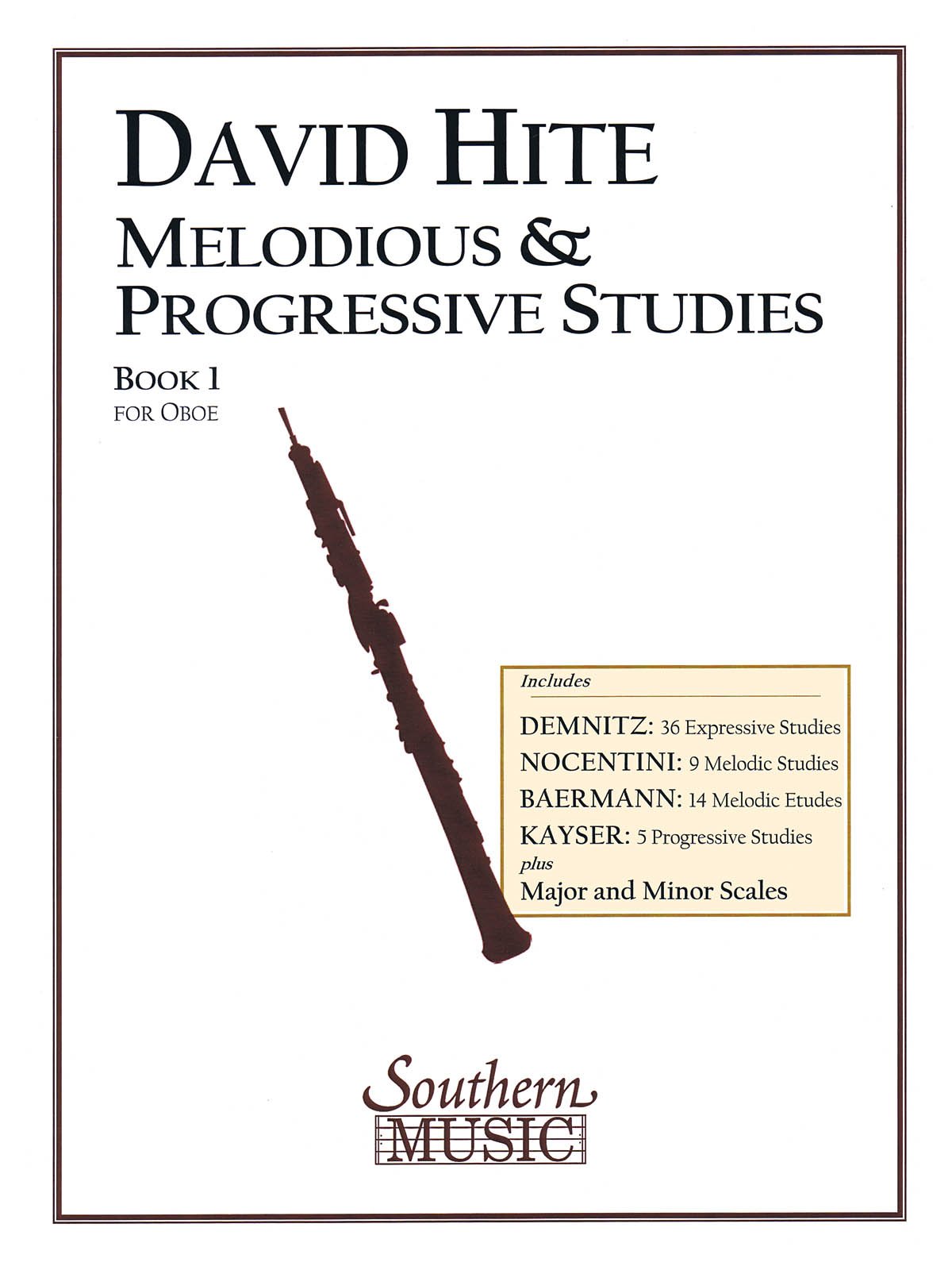 Melodious and Progressive Studies, Book 1: Oboe
