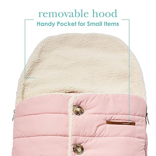 Miniatura 5 de JJ Cole Bundle Me Winter - Funda para asiento de automóvil y bolsa de banderines para niños pequeños, urbana, resistente a la intemperie, accesorios