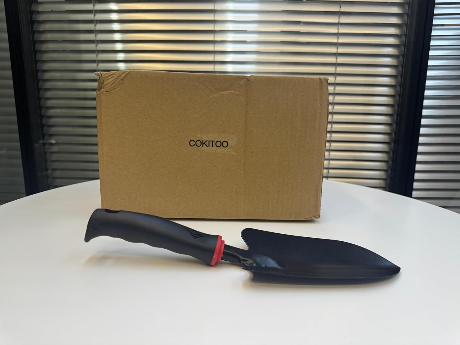 Heavy Duty Garden Trowel, Rust-Proof Aluminum Hand Shovel with Ergonomic Non-Slip Grip for Digging & Planting