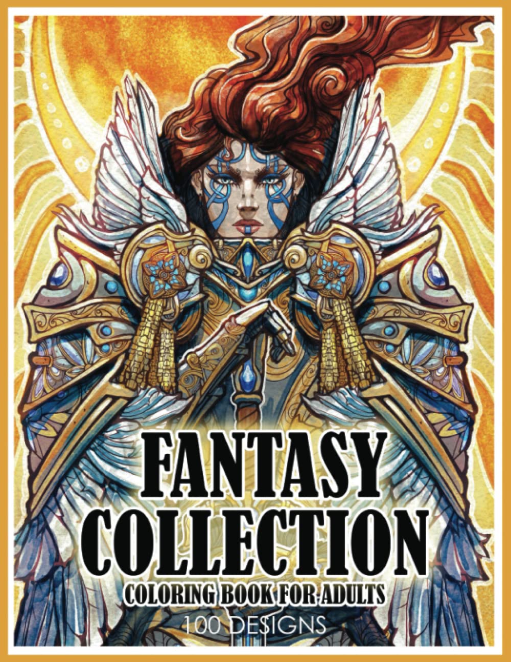 Fantasy Collection Coloring Book for Adults