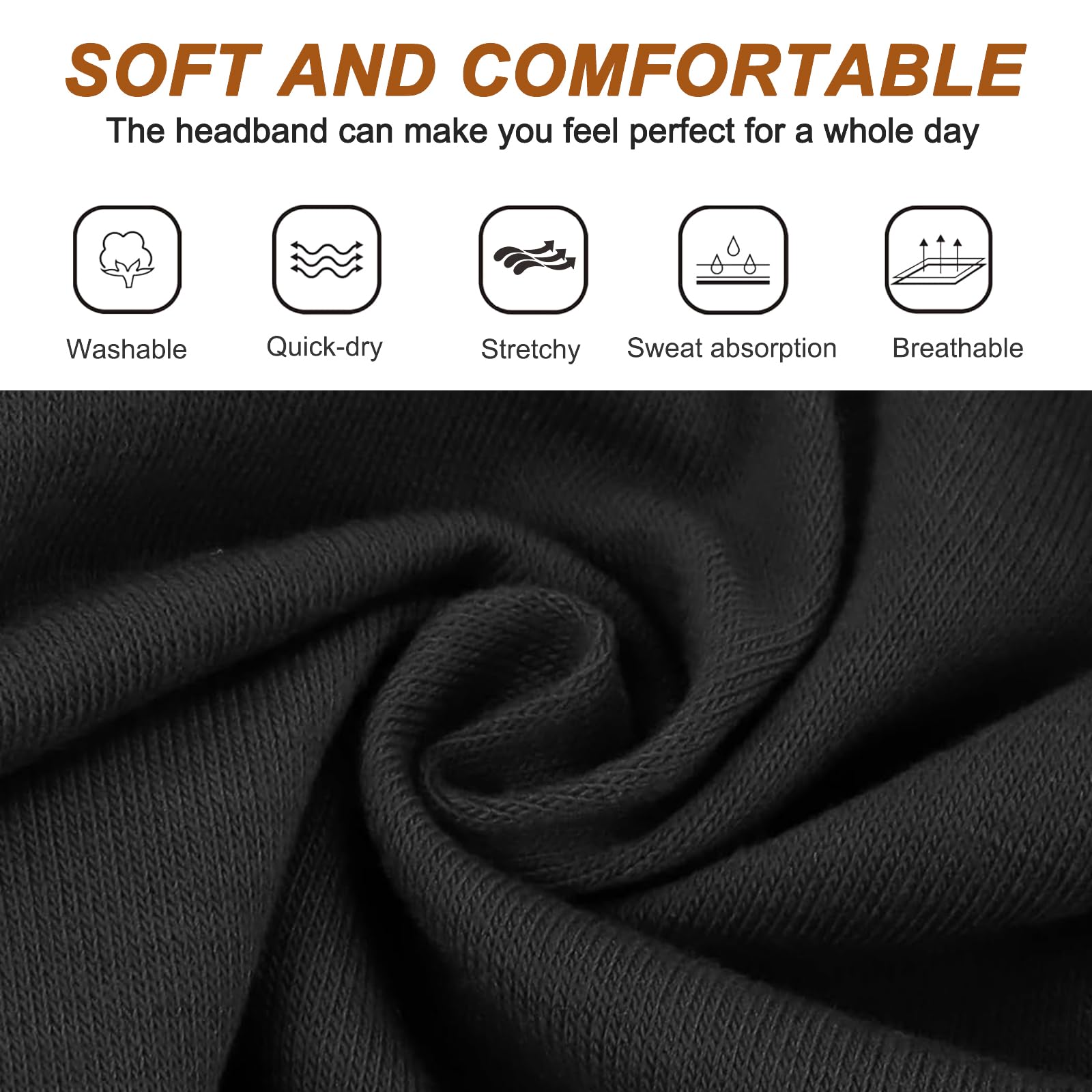Blooms Wide Headbands for Women's Hair - Image 4