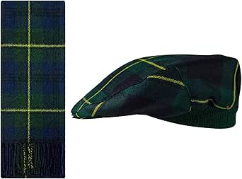 Johnston Modern Tartan Crest Classic Cap